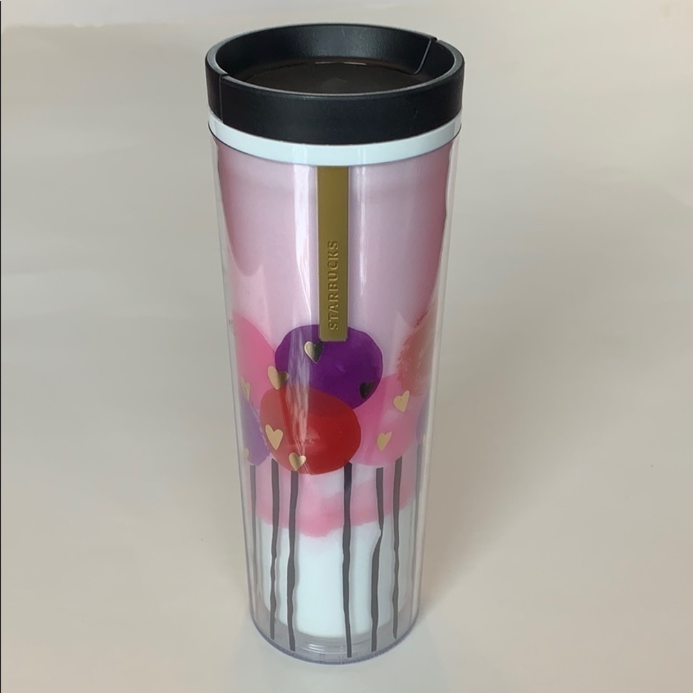 Starbucks Balloon & Hearts Tumbler 2013 16oz